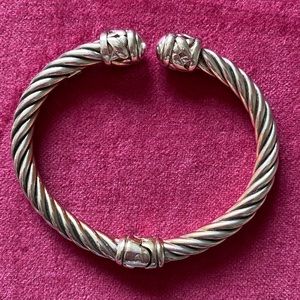 ITALIAN 925 SS CABLE BRACELET LIKE YURMAN